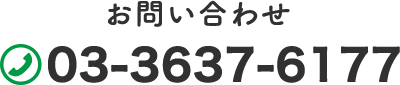 お問い合わせ　03-3637-6177